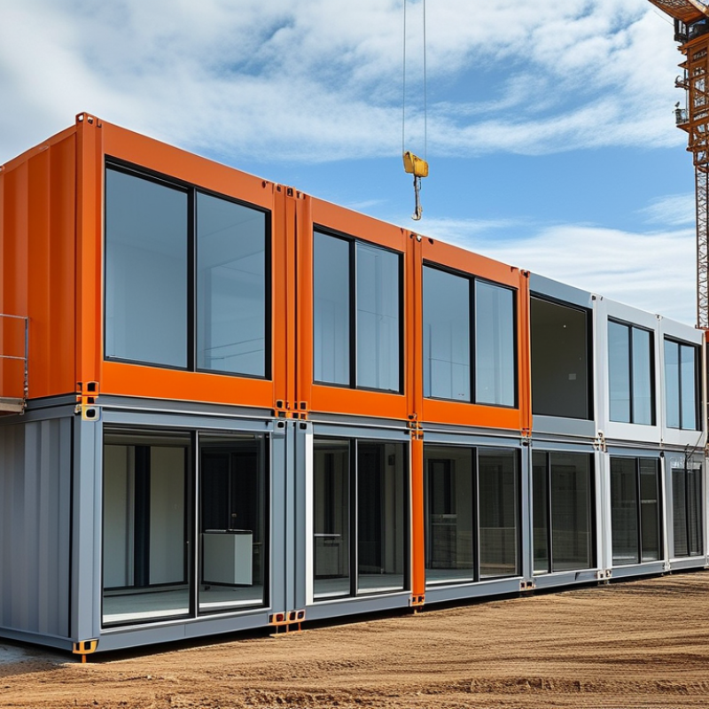 ¿Cuánto tiempo se tarda en completar edificios modulares?