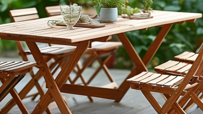 How to Choose the Best Wood Folding Table and Chair Set?
