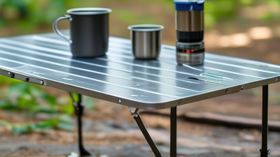 Best Aluminium Camp Tables for Global Buyers in 2026?