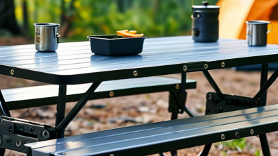 Discover the Best Aluminium Camp Table for Outdoor Adventures?