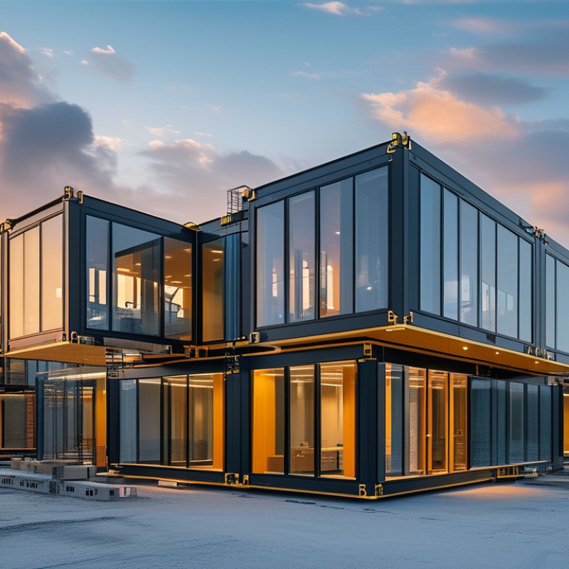Como a construção modular economiza tempo na China?
