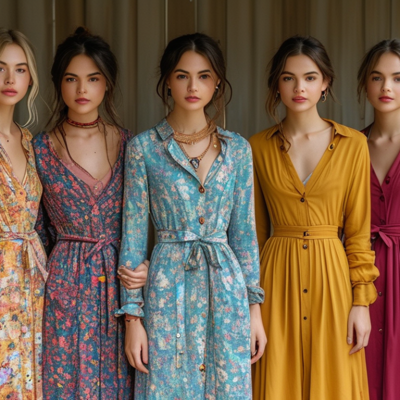 Como adaptar vestidos de verão para o outono?