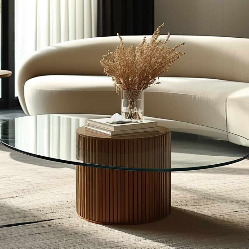 How to Choose the Best Curved Glass Coffee Tables for Your Home?