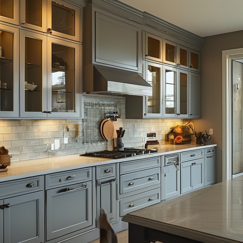 How to Install an Aluminum Framed Glass Cabinet Door Easily?
