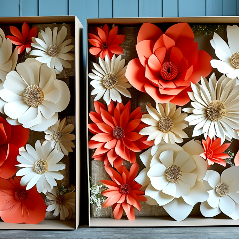How to Safely Transport Oversized Paper Flowers for Weddings?