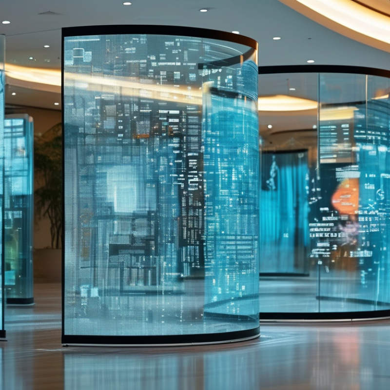 What Are the Benefits of Flexible Transparent Display Screens?