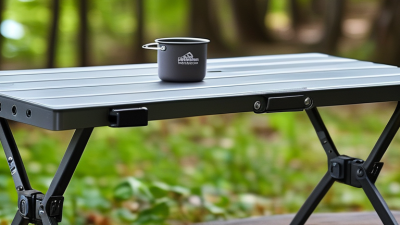 How to Choose the Best Aluminium Camp Table for Your Needs?