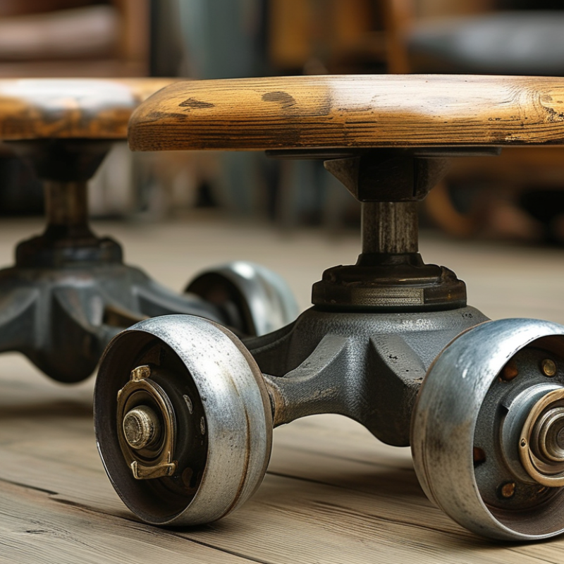 Why Choose Vintage Metal Caster Wheels for Your Projects?