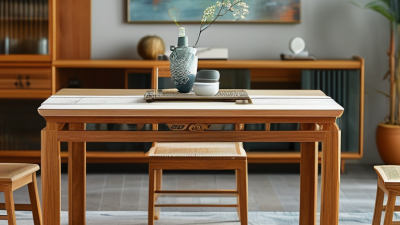 Top Chair Table Set Designs for Global Buyers in China?