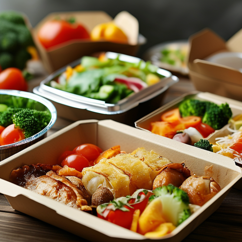 Como escolher os melhores materiais para embalagens de comida para viagem?