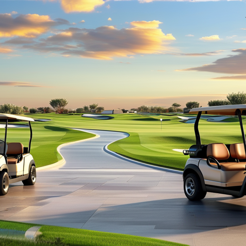 Why Are Golf Carts Essential for Large Commercial Properties?