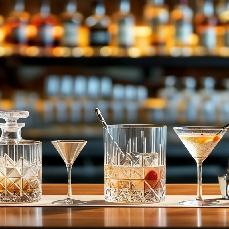 How to Choose the Perfect Glass Martini Set for Your Bar?