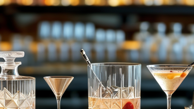 How to Choose the Perfect Glass Martini Set for Your Bar?