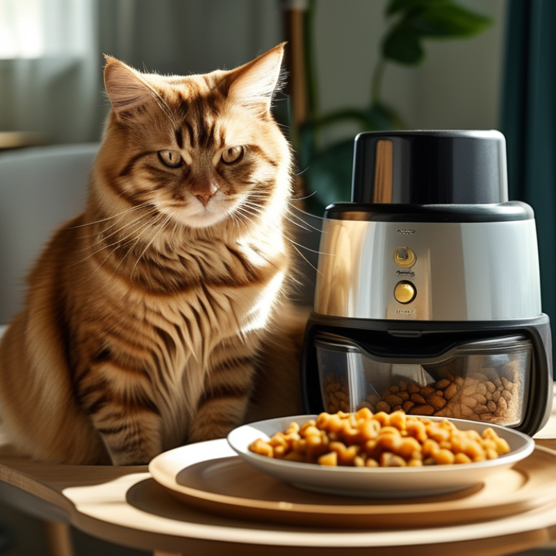 How to Train a Picky Cat to Use an Automatic Feeder?