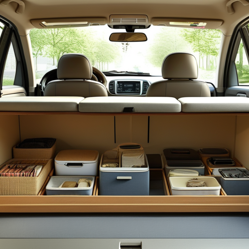 Compact Car Interior Storage Ideas for Efficient Space Management?