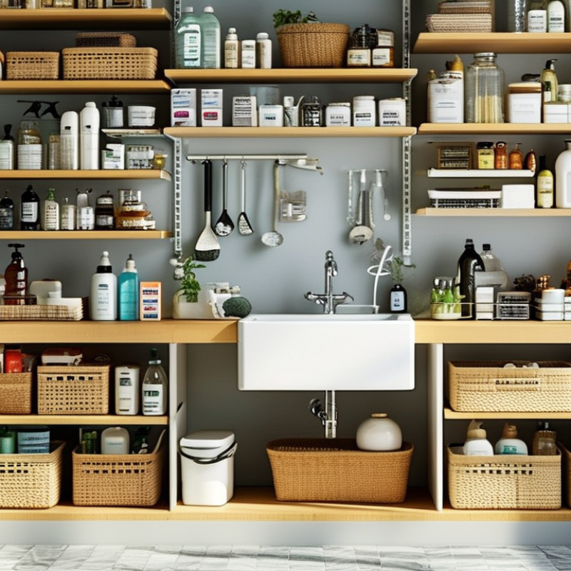 10 Best Ways to Maximize Under Sink Storage Space?