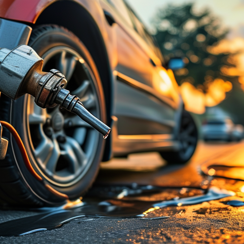 Por que meu carro está cheirando a combustível?