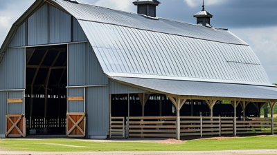 Best Steel Frame Barn Designs for Your Next Project?