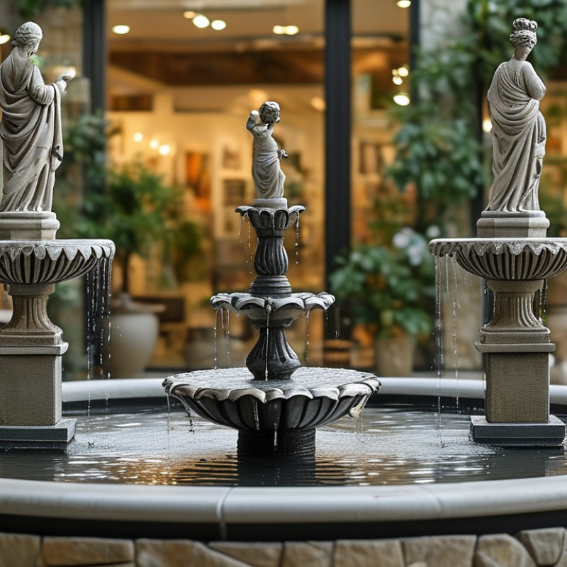 How to Choose the Best Water Fountain Statues for Your Space?