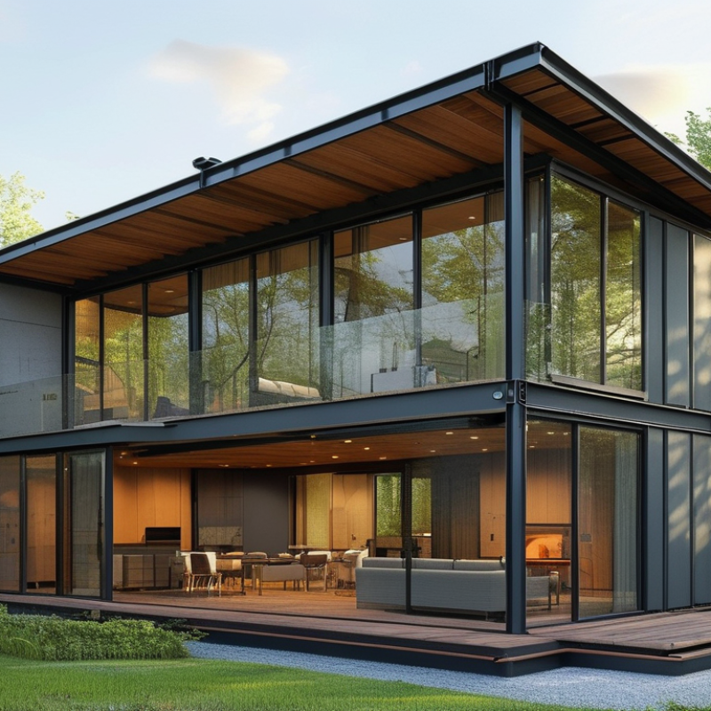 What is a prefabricated steel home and its benefits?