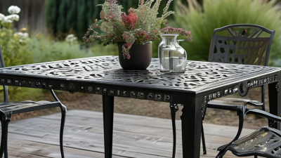 How to Choose Metal Outdoor Furniture for Your Space in 2026?