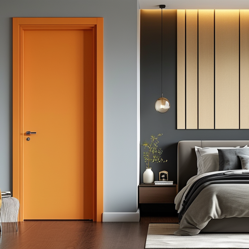 Como isolar acusticamente uma porta de quarto padrão?