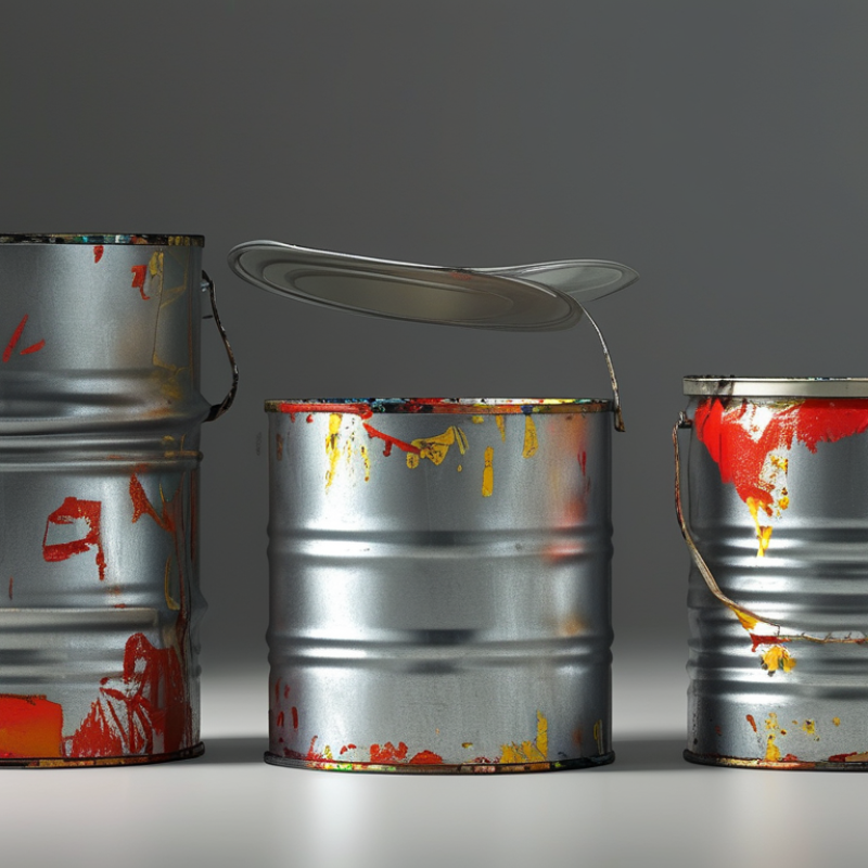 What Are the Essential Components of an Empty Paint Can?