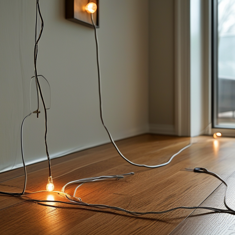 Top 10 Ways to Hide Floor Lamp Cords on Hardwood Floors?
