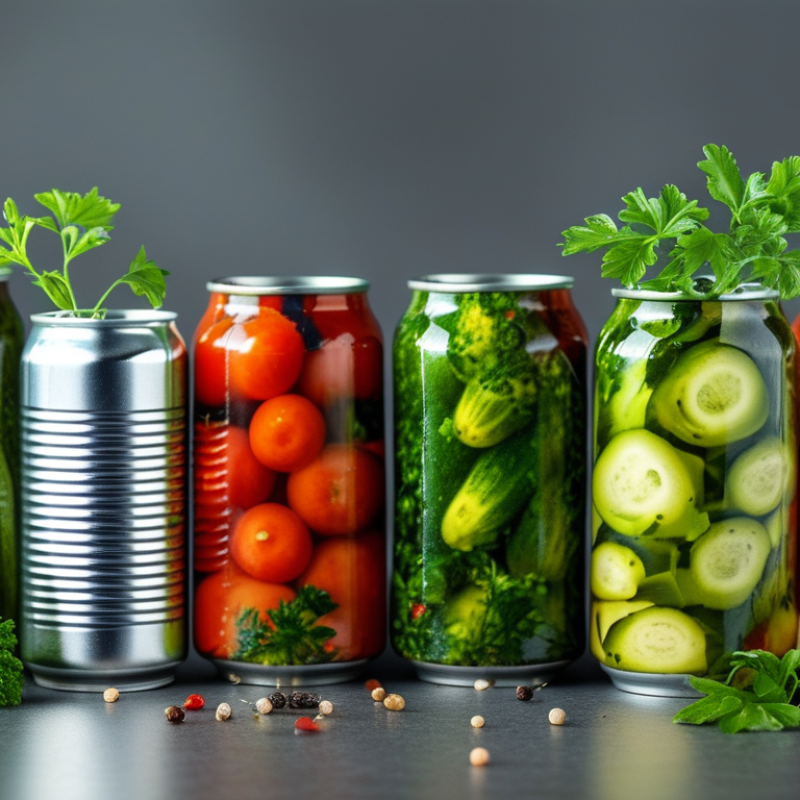 ¿Cómo eliminar el sabor metálico de las verduras enlatadas?