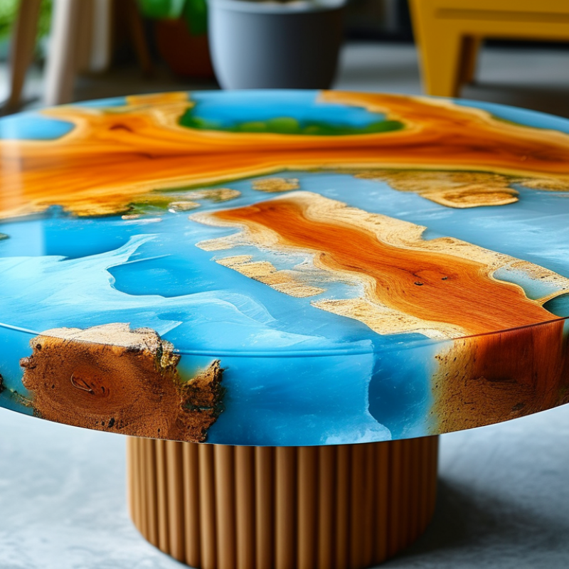 Why Choose a Round Epoxy Table for Your Home?