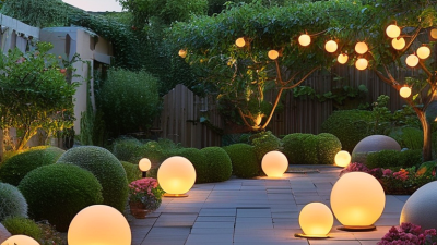 Why Choose Outdoor Globe Lights for Your Home Garden?
