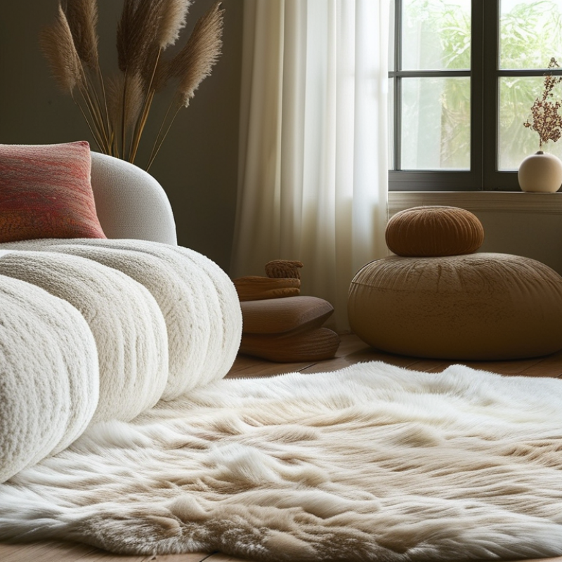 How to Choose the Best Rabbit Fur Carpet for Your Home?