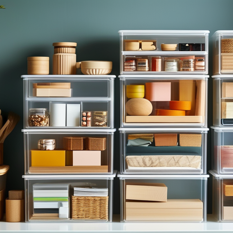 Why Are Clear Plastic Boxes the Best Storage Solution?