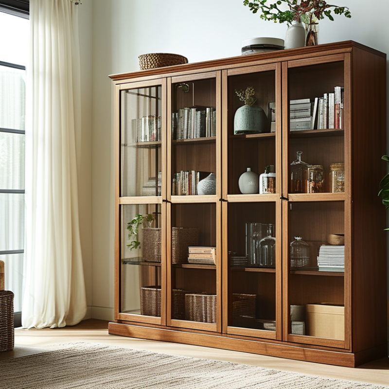 How to Choose the Best Glass Door Storage Cabinet for Your Needs?