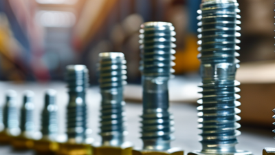 Top 5 Edge Bolts Tips for Efficient Global Sourcing