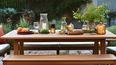How to Choose the Best Outdoor Table and Chairs for Your Space?