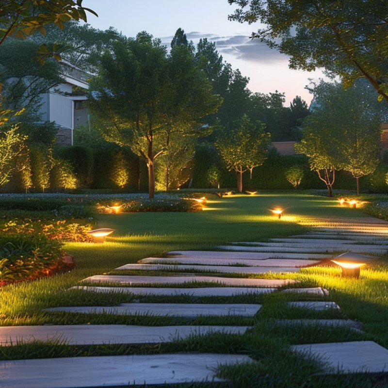 How to Position Solar Landscape Lights for Maximum Impact?