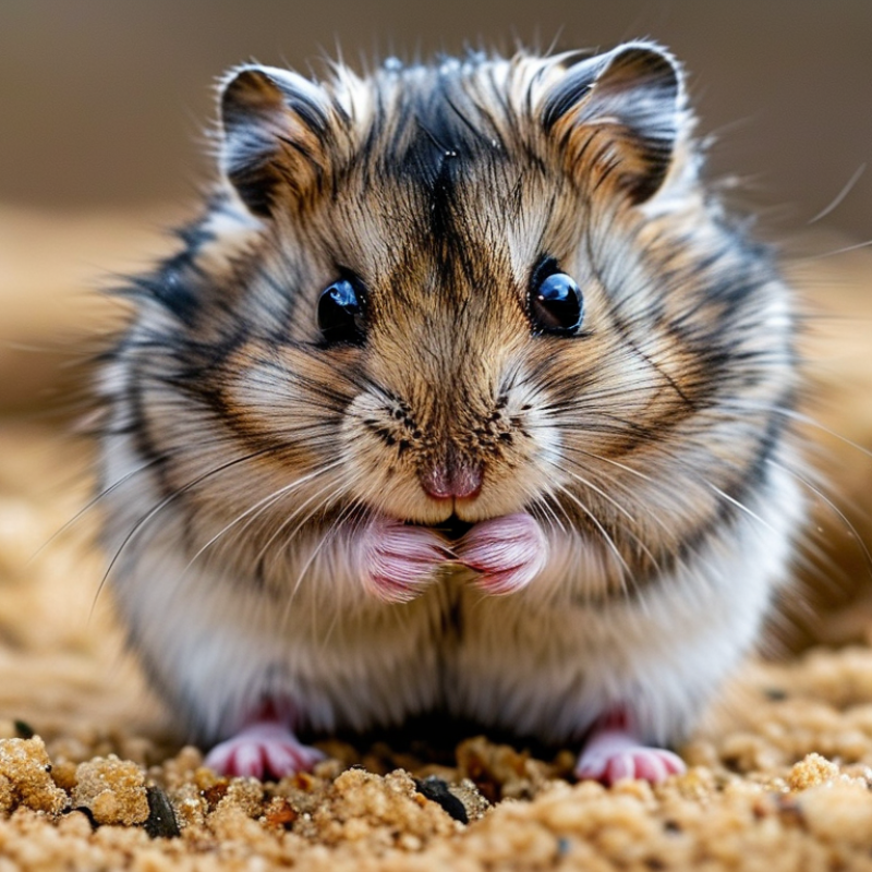 Hamsters podem tomar banho em água em vez de areia?