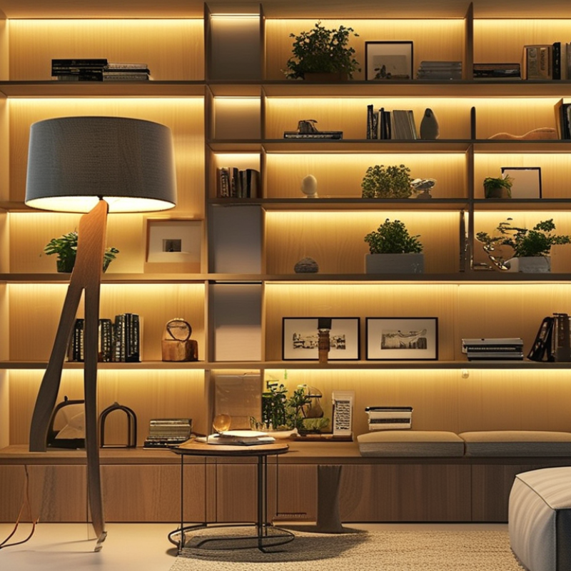 Why Choose a Standing Lamp with Built In Shelves for Your Home?