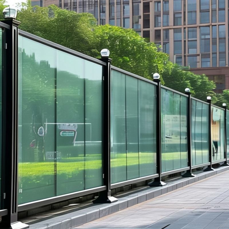 What is a Transparent Guardrail Display Screen and Its Benefits?