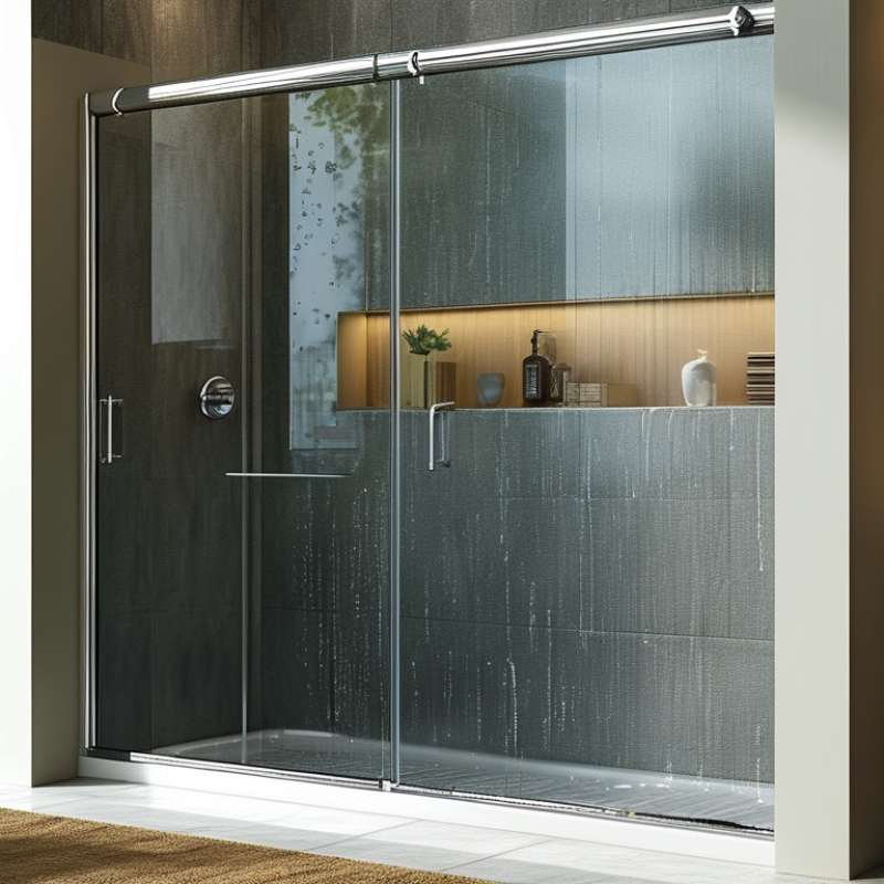 What is a Shower With Glass Sliding Door Benefits and Installation Guide?
