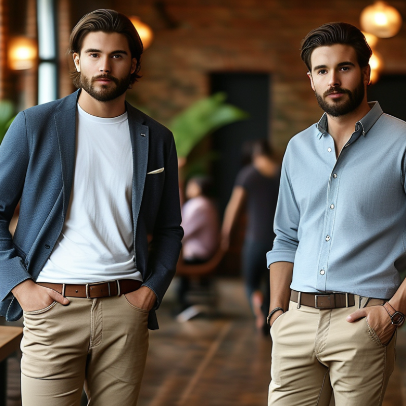 Como escolher entre o casual e o business casual?