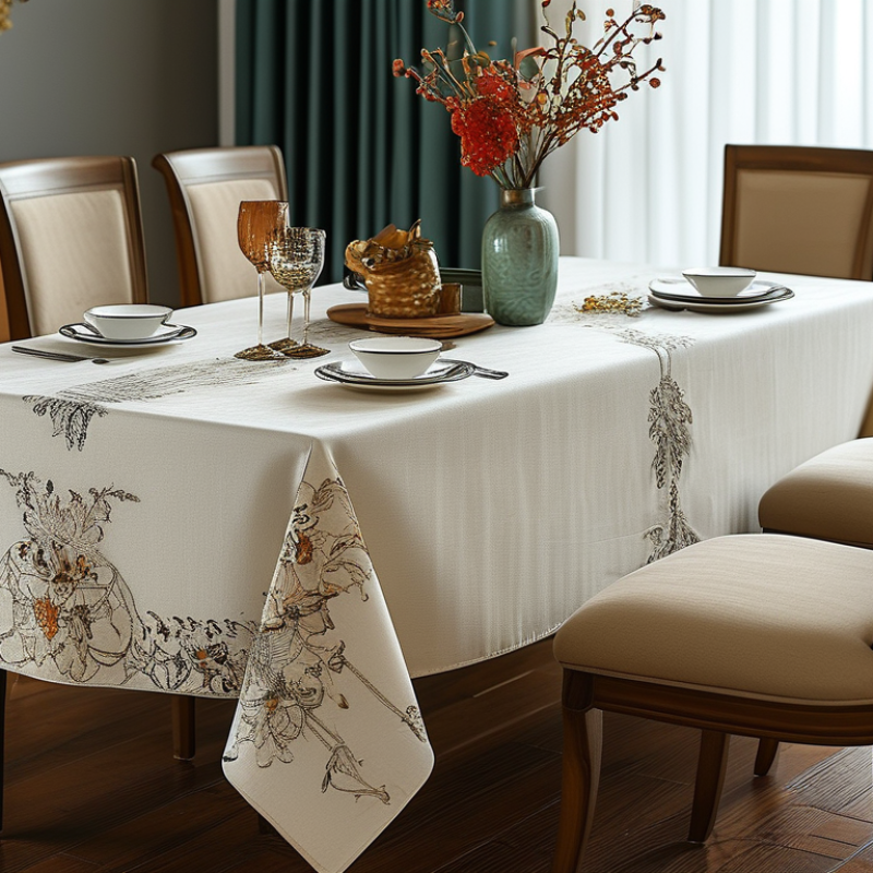 How to Choose the Perfect Dining Room Tablecloth for Your Home?