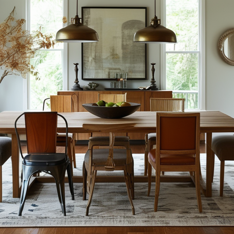 How to Mix and Match Dining Room Chairs for a Stylish Look?