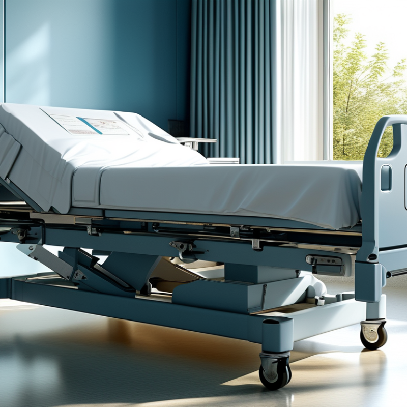 How much weight can a medical bed support for safe use?