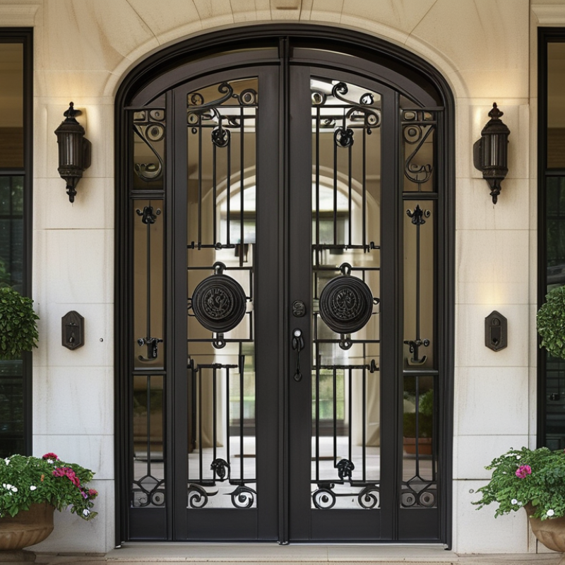 Why Choose Wrought Iron Doors for Your Home Security?