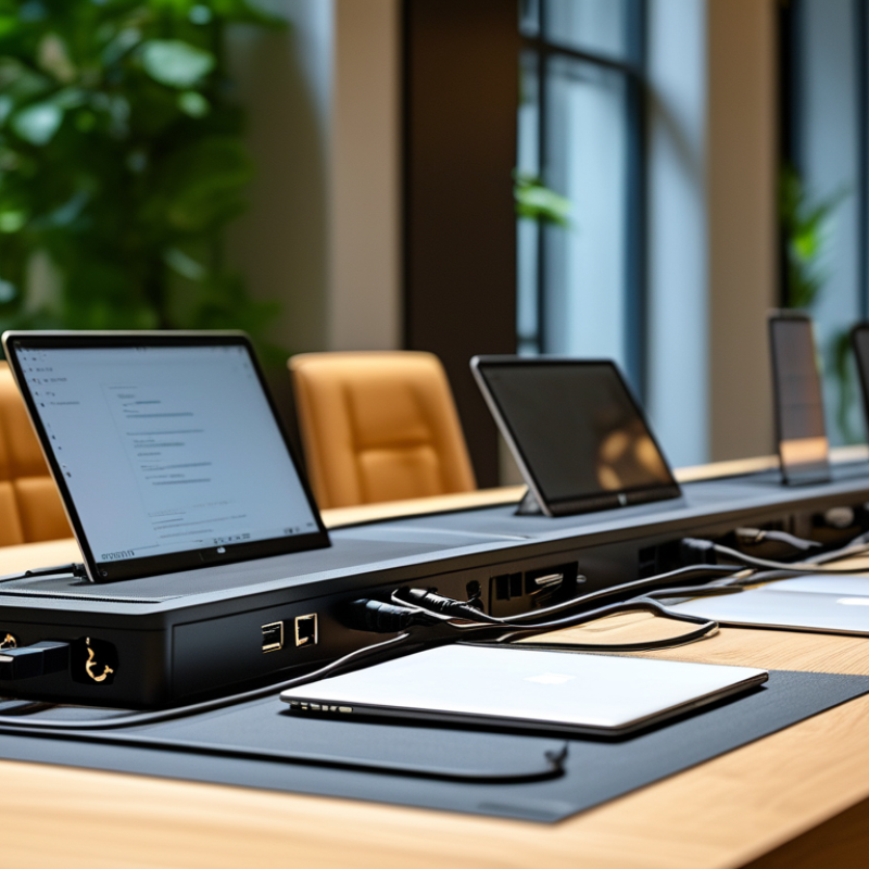 How to Choose the Right Power Track for Conference Tables?