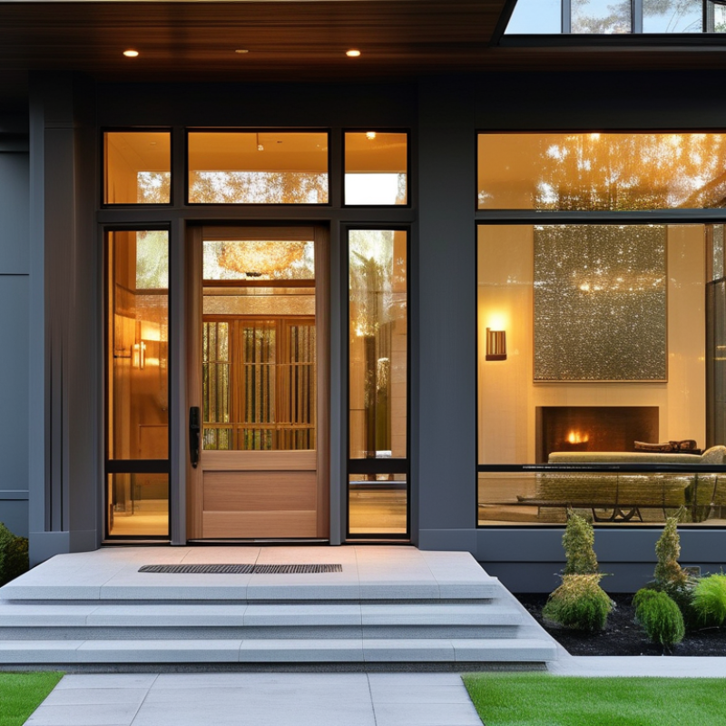 Top 10 Front Doors with Glass That Enhance Your Home's Appeal?