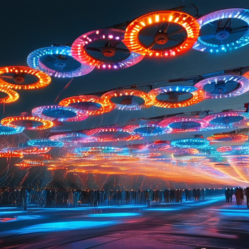 Top 10 Stunning Drone Swarm Light Shows to Experience Now?