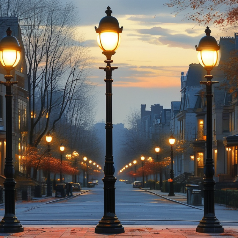 How to Determine the Best Height for Street Light Poles?